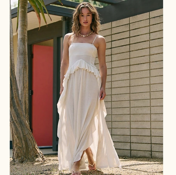 NWOT Free People Freest Myra Maxi Dress - Picture 2 of 3